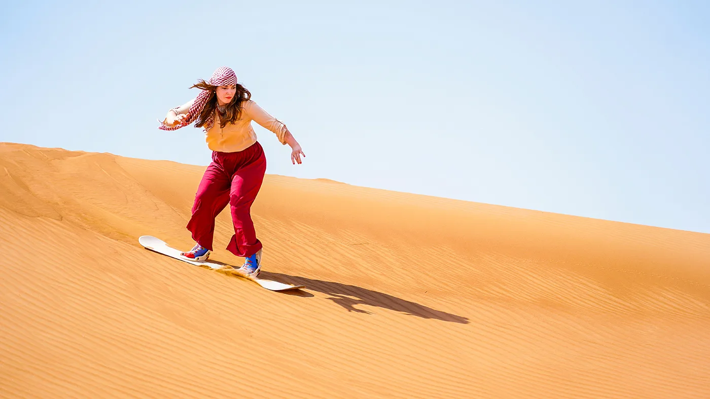 Dubai: Social Media Influencer Desert Safari with Shared Dune Buggy, Quad Bike & BBQ Dinner